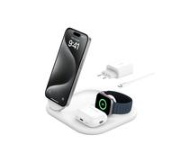 Support de chargement sans fil + adaptateur secteur - Belkin - Belkin BOOST CHARGE 3-in-1 - Support de chargement sans fil - magnet