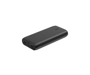 Belkin BPB016BTBK Power Bank 26000mAh Noir - 2x USB-A + 2x USB-C, 32W Total, PPS, Rechargement USB-C, Indicateurs LED, Compatible Universel