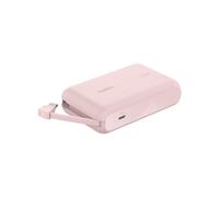 Belkin BPB021HQPK Batterie Externe 10000mAh Rose 2x USB Type-C 20W Power Delivery, Recharge USB, Dimensions 64x99x23mm, Câble USB-C 5.7cm