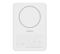 Belkin BPD010hqWH 5000 mAh Recharge sans fil Blanc