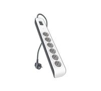 Belkin BSV603VF2M-V2 protection surtension Gris, Blanc 6 sorties CA