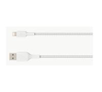 Belkin CAA002BT0MWH, 0,15 m, Lightning, USB A, Mâle, Mâle, Blanc