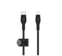 Belkin Câble USB-C vers Lightning BoostCharge Pro Flex 1 m gaine tressée MFi 20W Noir