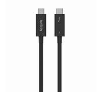 Câble Thunderbolt 4 - BELKIN - 2 m - 40 Gbit/s - 100 W Power Delivery - USB Type-C