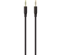 Belkin Câble Auxiliaire avec Connecteurs Plaqués or - 1M - Noir