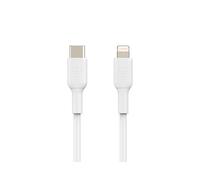 Belkin Câble USB-C vers Lightning Boost Charge – certifié MFi, Recharge rapide – 2 m Blanc