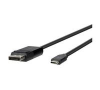 Belkin - Câble DisplayPort - USB-C (M) pour DisplayPort (M) - 1.8 m - support 4K - noir