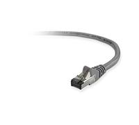 Belkin - Câble éthernet RJ45 CAT5, STP, M/M - Gris