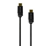 Belkin - Câble HDMI avec connecteurs plaqués or - 2m - Noir