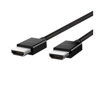 Belkin Câble HDMI ultra haute vitesse premium, 4K / Dolby Vision HDR10+, idéal pour l'Apple TV, 2 m de long - Noir
