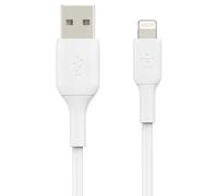 Belkin Câble Lightning de charge/synchronisation 1m, PVC, blanc, mfi