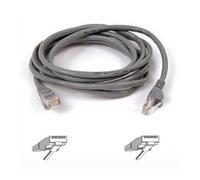 Belkin Cable patch CAT5 RJ45 snagless 2m grey câble de réseau Gris Cat5e U/UTP (UTP)