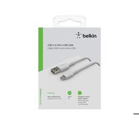 Belkin BOOST↑CHARGE câble USB 1 m USB A Micro-USB B Blanc
