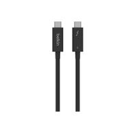 Belkin Câble actif Thunderbolt 4, connexion USB Type C avec Power Delivery 100W, certification USB 4, compatible TB3, fonctionne avec MacBook Pro, iPhone 15 Pro, Samsung Galaxy, eGPU, etc, 2 m