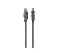 Belkin USB 2.0 A - USB 2.0 B, 4.8m câble USB 4,8 m USB A USB B Gris