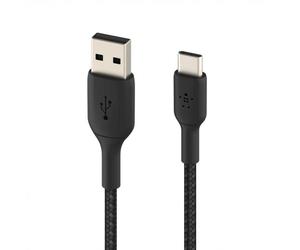 Belkin câble USB-A vers USB-C 2m Un câble durable et fiable pour charger vos appareils et transférer vos données.