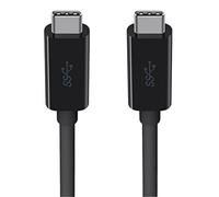 Belkin - Câble USB-C 3.0 - 5 Gbps, 4K, 100 W - 2M - Noir (Certifié USB-IF) F2CU049bt2M-BLK