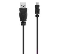 Belkin - Câble USB - Micro-USB de type B (M) pour USB (M) - USB 2.0 - 1.8 m - moulé, rétractable