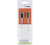 Belkin - Câble USB - Micro-USB de type B (M) pour USB (M) - USB 2.0 - 90 cm - moulé, rétractable