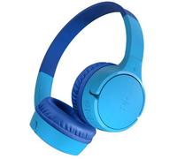 Belkin Casque audio enfant SoundForm Mini – Sans fil, micro, 30 h, circum-aural – Bleu