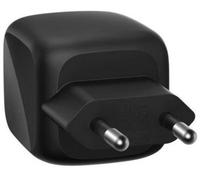 Belkin Adaptateur secteur BOOST CHARGE – GaN 50W, 2x USB‑C (PD 3.1/PPS), Noir