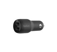 Belkin Chargeur adaptateur pour voiture BOOST CHARGE Double – USB 24 Watt