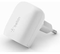 Belkin Chargeur secteur 20W PD+PPD USB-C/Lig.1m ws WCA006vf1MWH-B5