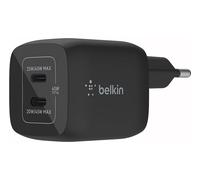 Belkin Chargeur secteur 2xUSB-C 45W PD 3.0, PPS, noir WCH011vfBK