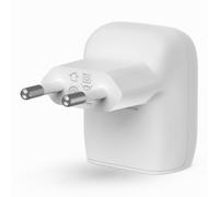 Belkin chargeur secteur USB-C Power Delivery 20 W, certification Type C PD 3.1 PPS, design compact, chargeur USB C pour iPhone Air, iPhone 16, iPad, Samsung Galaxy, Google Pixel