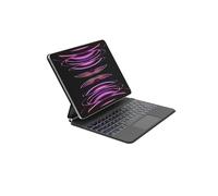 Belkin Clavier Bluetooth Pro avec étui et Support magnétique, Clavier iPad, contrôle Multi-gestes, Fixation magnétique, QWERTZ, Touches multimédia pour iPad M4 Pro 13"