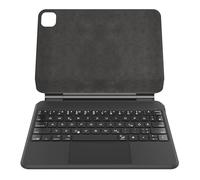 Belkin Clavier Pro avec étui pour iPad 10 génération 10,9" avec Support magnétique, contrôle Multi-Gesture, Fixation de l'Apple Pencil, QWERTZ, Touches multimédia, Clavier iPad pour iPad 10,9"