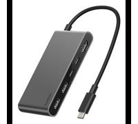 Belkin Connect AVC022HQSGY - Hub USB-C 5 Gbps, HDMI 2.0 4K 60Hz, USB 2.0 Type-A, USB-A 3.2 Gen 1, Power Delivery 100W, ChromeOS - Noir