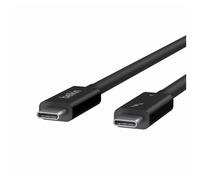 Belkin CONNECT - Câble Thunderbolt - USB-C (M) reversible pour USB-C (M) reversible - Thunderbolt 4 - 1 m - passif, Alimentation USB (100 W) - pour P/N: INC006TTSGY