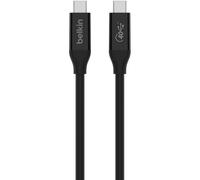 CONNECT - Câble USB - 24 pin USB-C (M) pour 24 pin USB-C (M) - USB 2.0 / USB 3.2 / USB4 / Thunderbolt 3 - 80 cm - Alimentation USB (100 W)