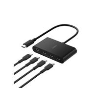 Belkin Connect Lot de 6 concentrateurs USB C à 4 Ports - Adaptateur multiport avec 4 Ports USB C 3.2 Gen 2 - Transfert de données Haute Vitesse 10 G pour Ordinateur Portable, MacBook, iPad, PC, et