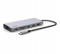Belkin CONNECT USB-C 6-en-1 Multiport-Hub 100W INC009btSGY