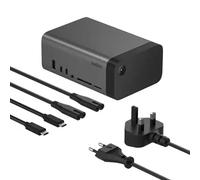 Belkin Hub GaN USB-C 11-en-1 Dock Pro (150 W, Station d'accueil multiport avec Port USB-C, USB-A, Ethernet, SD, Micro SD, 3,5 mm, HDMI 4K, pour Affichage Triple, Compatible avec MacBook Pro, etc.)