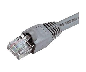 Belkin Cordon de raccordement RJ-45 (M) RJ-45 (M) 5 m UTP ( CAT 5 ) Toronné, Sans crochet gris