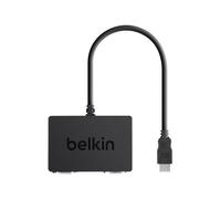 Belkin Dual View Hdmi To 2x Dvi Adapter Dongle - Adaptateur Vidéo - Hdmi Mâle Pour Dvi-D Femelle