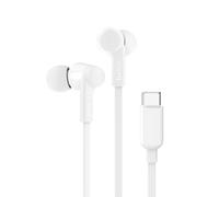 Belkin Écouteurs filaires SoundForm avec connecteur USB-C, (écouteurs intra-auriculaires avec micro, oreillettes USB-C pour iPhone 15, iPad, Samsung Galaxy, Google Pixel, Android, etc., blanc)