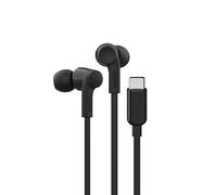 Belkin Écouteurs filaires SoundForm avec connecteur USB-C (écouteurs Intra-Auriculaires avec Micro, pour iPhone 16/15, iPad Mini, Galaxy 24, Android, etc., avec connecteur USB-C, Noir)