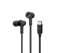 Belkin ROCKSTAR Casque Avec fil Ecouteurs Appels/Musique USB Type-C Noir