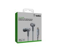 Belkin Rockstar Écouteurs Avec fil Ecouteurs Appels/Musique Blanc