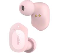 Belkin Écouteurs SoundForm Play — intra-auriculaire Bluetooth, suppresseur de bruit actif — Rose