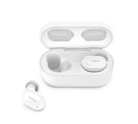 Belkin Écouteurs sans fil SOUNDFORM Play (3 préréglages, certification IPX5 pour la résistance à la sueur et aux éclaboussures, autonomie de 38 heures, pour iPhone, Galaxy, Pixel, etc., blanc) AUC005