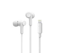 Belkin Écouteurs SoundForm avec connecteur Lightning (écouteurs Lightning pour iPhone 12, 12 Pro, 12 Pro Max, 12 mini, 11, 11 Pro, 11 Pro Max, XS Max, XS, X, SE, 8 Plus, 8, 7 Plus, 7, blanc)
