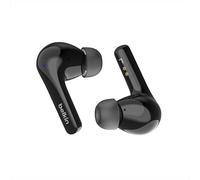 Belkin Écouteurs SoundForm™ Motion True Wireless avec suppression du bruit de fond (étui de recharge sans fil, deux micros, IPX5, résistance à l'eau, Bluetooth, pour iPhone et Samsung, noirs)