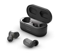 Belkin Écouteurs True Wireless SoundForm (écouteurs Bluetooth pour iPhone, Samsung, Google, contrôle tactile, étui de recharge, 24 heures d’écoute, isolation du bruit, résistants à l’eau, noir)