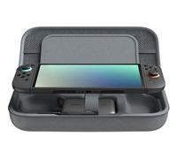 Belkin Gaming Pochette Et Batterie Externe 10K Nintendo Switch 2 - Gris | Chargeur Portable Amovible 10 000 mAh Pour Switch 2, Écran LCD, Recharge Rapide 20 W, Poche AirTag, Poches 10 Cartes De Jeux