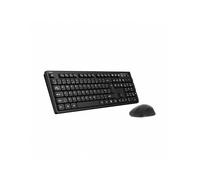 - Ensemble clavier et souris - full size - sans fil - 2.4 GHz - AZERTY - Français